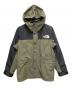 THE NORTH FACE（ザ ノース フェイス）の古着「マウンテンライトジャケット」｜グリーン×ブラック