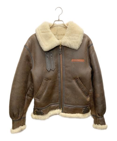 AVIREX（アヴィレックス）AVIREX (アヴィレックス) B-3フライトジャケット ブラウン サイズ:SIZE 34の古着・服飾アイテム