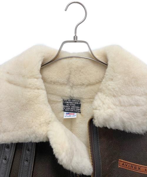 AVIREX（アヴィレックス）AVIREX (アヴィレックス) B-3フライトジャケット ブラウン サイズ:SIZE 34の古着・服飾アイテム