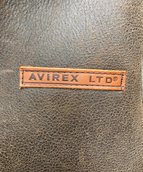 AVIREX（アヴィレックス）AVIREX (アヴィレックス) B-3フライトジャケット ブラウン サイズ:SIZE 34の古着・服飾アイテム