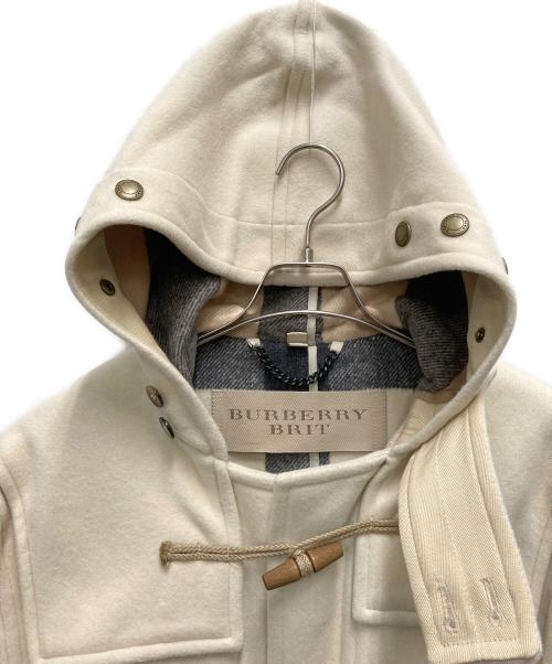 BURBERRY BRIT（バーバリーブリット）BURBERRY BRIT (バーバリーブリット) ダッフルコート アイボリー サイズ:SIZE Lの古着・服飾アイテム