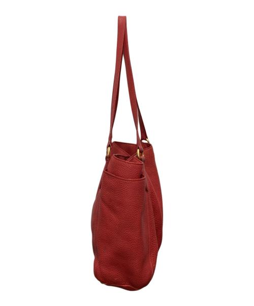 PRADA（プラダ）PRADA (プラダ) トートバッグ　BR4970 レッドの古着・服飾アイテム
