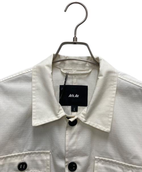 ARKAIR（アークエアー）ARKAIR (アークエアー) 半袖シャツ ホワイト サイズ:SIZE Lの古着・服飾アイテム