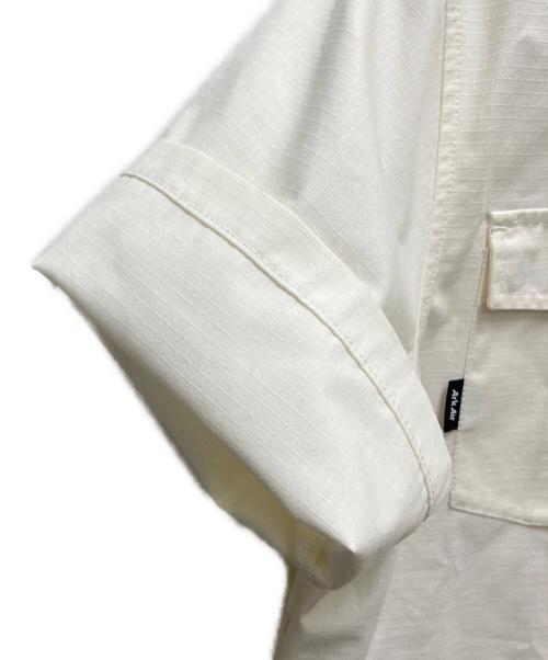 ARKAIR（アークエアー）ARKAIR (アークエアー) 半袖シャツ ホワイト サイズ:SIZE Lの古着・服飾アイテム