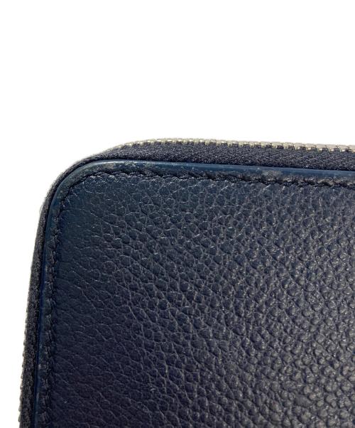 Saint Laurent Paris（サンローランパリ）Saint Laurent Paris (サンローランパリ) 2つ折り財布 ネイビーの古着・服飾アイテム