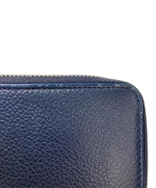 Saint Laurent Paris（サンローランパリ）Saint Laurent Paris (サンローランパリ) 2つ折り財布 ネイビーの古着・服飾アイテム