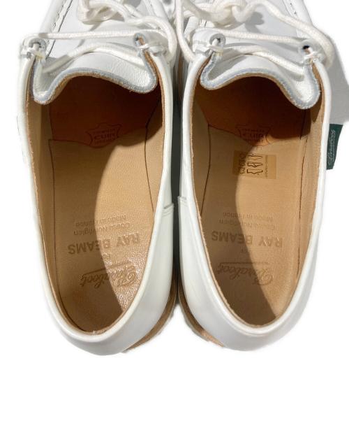 PARABOOT（パラブーツ）PARABOOT (パラブーツ) RAY BEAMS (レイ ビームス) ドレスシューズ ホワイト サイズ:3 1/2（約23.0cm相当）の古着・服飾アイテム