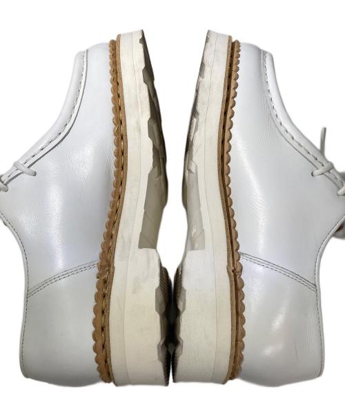 PARABOOT（パラブーツ）PARABOOT (パラブーツ) RAY BEAMS (レイ ビームス) ドレスシューズ ホワイト サイズ:3 1/2（約23.0cm相当）の古着・服飾アイテム