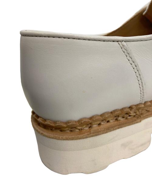 PARABOOT（パラブーツ）PARABOOT (パラブーツ) RAY BEAMS (レイ ビームス) ドレスシューズ ホワイト サイズ:3 1/2（約23.0cm相当）の古着・服飾アイテム
