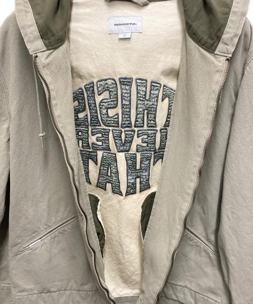 thisisneverthat（ディスイズネバーザット）thisisneverthat (ディスイズネバーザット) ウォッシュドカーペンタージャケット ベージュ サイズ:サイズ Ｌの古着・服飾アイテム