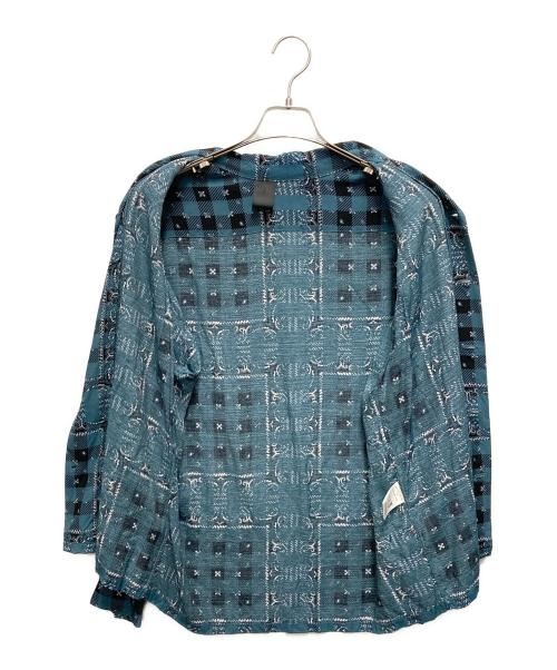 N.HOOLYWOOD（エヌ ハリウッド）N.HOOLYWOOD (エヌ ハリウッド) 長袖シャツ グリーン サイズ:SIZE 36の古着・服飾アイテム