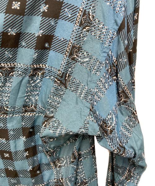 N.HOOLYWOOD（エヌ ハリウッド）N.HOOLYWOOD (エヌ ハリウッド) 長袖シャツ グリーン サイズ:SIZE 36の古着・服飾アイテム
