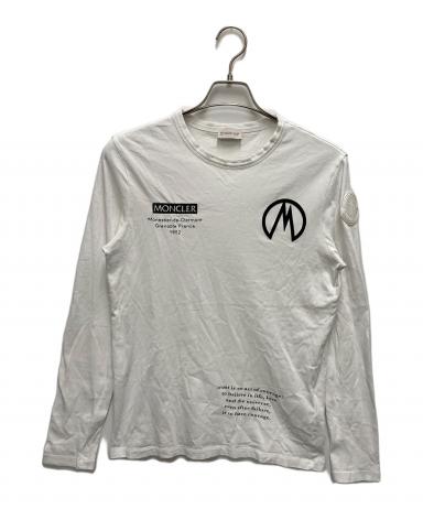 中古・古着通販】MONCLER (モンクレール) 長袖カットソー ホワイト