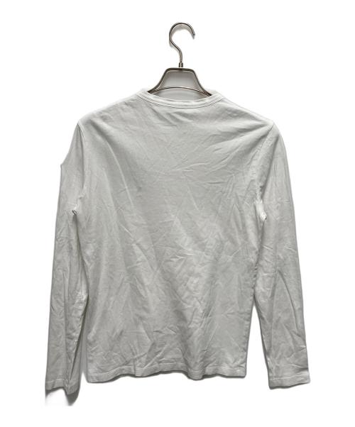 MONCLER（モンクレール）MONCLER (モンクレール) 長袖カットソー ホワイト サイズ:サイズ XSの古着・服飾アイテム