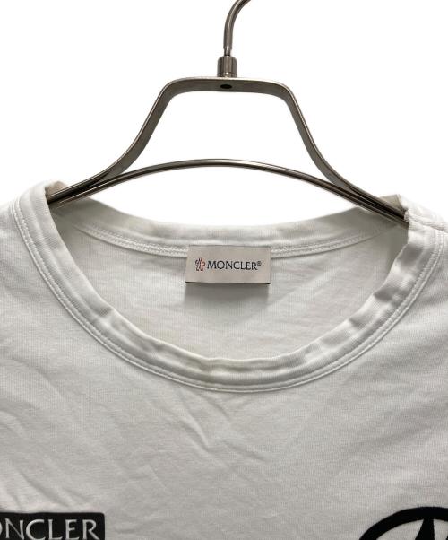 MONCLER（モンクレール）MONCLER (モンクレール) 長袖カットソー ホワイト サイズ:サイズ XSの古着・服飾アイテム