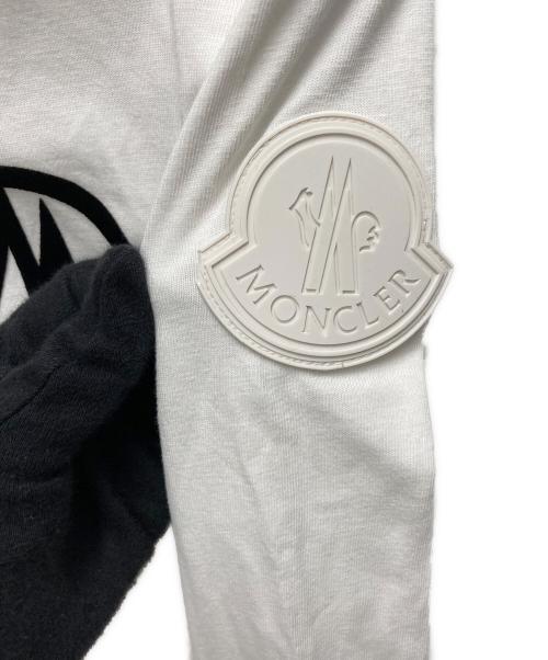 MONCLER（モンクレール）MONCLER (モンクレール) 長袖カットソー ホワイト サイズ:サイズ XSの古着・服飾アイテム