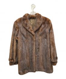 SAGA MINK（サガミンク）の古着「ミンクコート」｜ブラウン