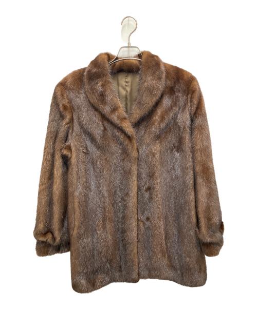 SAGA MINK（サガミンク）SAGA MINK (サガミンク) ミンクコート ブラウン サイズ:サイズ Freeの古着・服飾アイテム