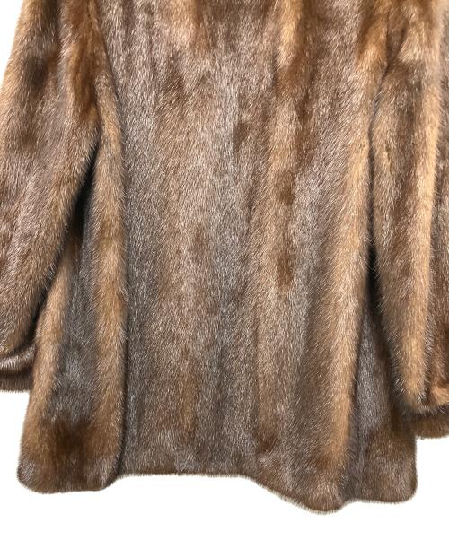 SAGA MINK（サガミンク）SAGA MINK (サガミンク) ミンクコート ブラウン サイズ:サイズ Freeの古着・服飾アイテム