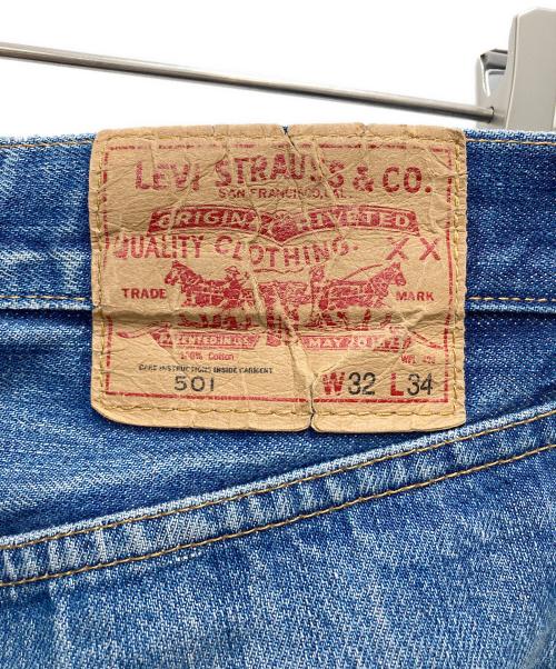 LEVI'S（リーバイス）LEVI'S (リーバイス) ダメージデニムパンツ ブルー サイズ:SIZE W32×L34の古着・服飾アイテム