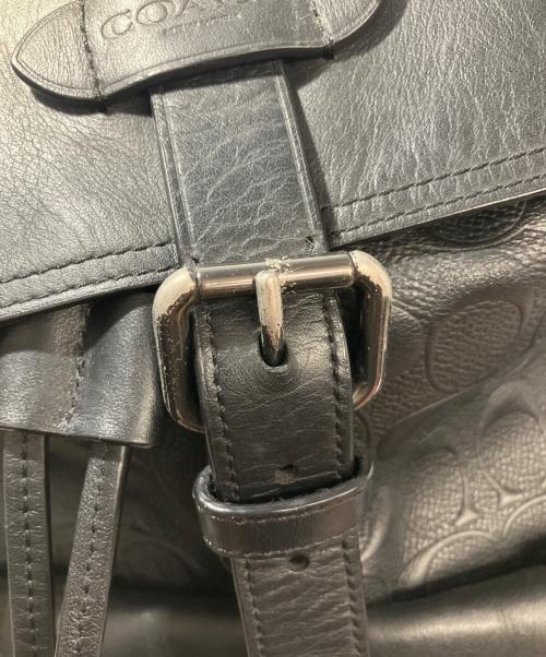 COACH（コーチ）COACH (コーチ) リュック ブラックの古着・服飾アイテム
