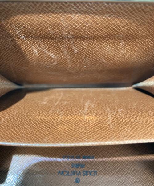 LOUIS VUITTON（ルイ ヴィトン）LOUIS VUITTON (ルイ ヴィトン) がま口コインケース　モノグラム　T61922 ブラウンの古着・服飾アイテム