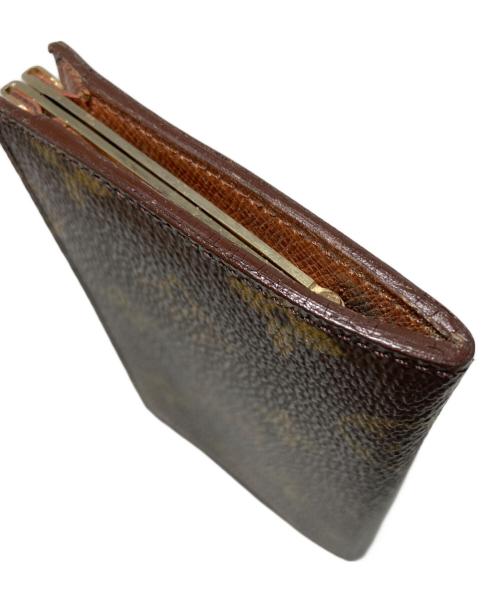 LOUIS VUITTON（ルイ ヴィトン）LOUIS VUITTON (ルイ ヴィトン) がま口コインケース　モノグラム　T61922 ブラウンの古着・服飾アイテム