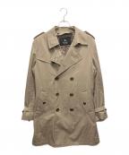 BURBERRY BLACK LABELバーバリーブラックレーベル）の古着「ライナー付トレンチコート」｜ベージュ
