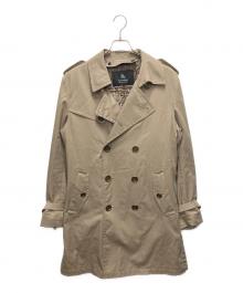 BURBERRY BLACK LABEL（バーバリーブラックレーベル）の古着「ライナー付トレンチコート」｜ベージュ