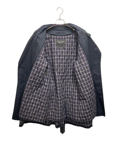 BURBERRY BLACK LABEL（バーバリーブラックレーベル）BURBERRY BLACK LABEL (バーバリーブラックレーベル) ライナー付トレンチコート ネイビー サイズ:SIZE 3Lの古着・服飾アイテム