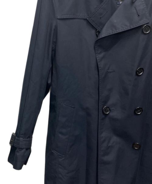 BURBERRY BLACK LABEL（バーバリーブラックレーベル）BURBERRY BLACK LABEL (バーバリーブラックレーベル) ライナー付トレンチコート ネイビー サイズ:SIZE 3Lの古着・服飾アイテム