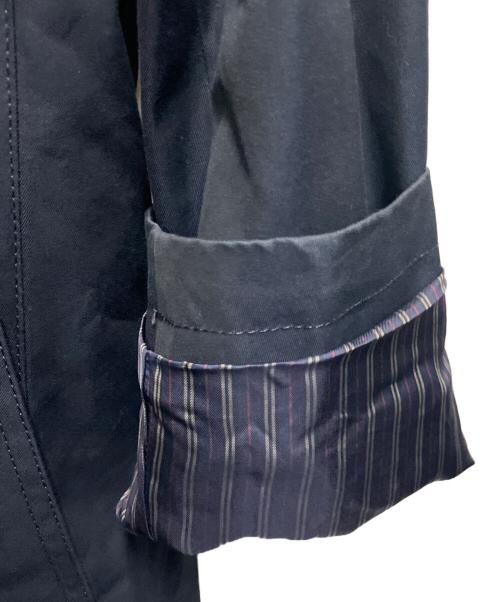 BURBERRY BLACK LABEL（バーバリーブラックレーベル）BURBERRY BLACK LABEL (バーバリーブラックレーベル) ライナー付トレンチコート ネイビー サイズ:SIZE 3Lの古着・服飾アイテム