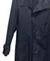 中古・古着 BURBERRY BLACK LABEL (バーバリーブラックレーベル) ライナー付トレンチコート ネイビー サイズ:SIZE 3L：16000円