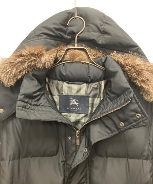 BURBERRY LONDON（バーバリーロンドン）BURBERRY LONDON (バーバリーロンドン) ダウンコート ネイビー サイズ:SIZE LLの古着・服飾アイテム