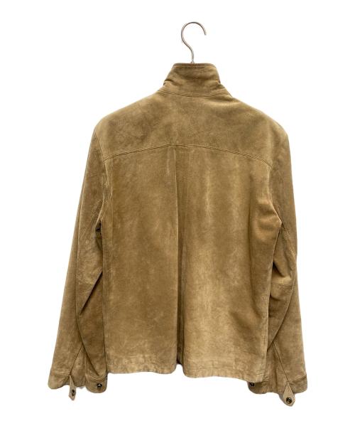 BANANA REPUBLIC（バナナリパブリック）BANANA REPUBLIC (バナナリパブリック) スウェードレザージャケット カーキ サイズ:SIZE Ｓの古着・服飾アイテム