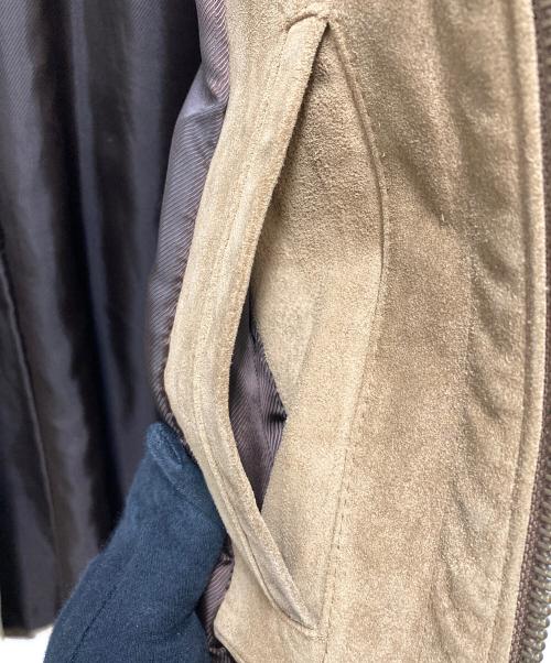 BANANA REPUBLIC（バナナリパブリック）BANANA REPUBLIC (バナナリパブリック) スウェードレザージャケット カーキ サイズ:SIZE Ｓの古着・服飾アイテム