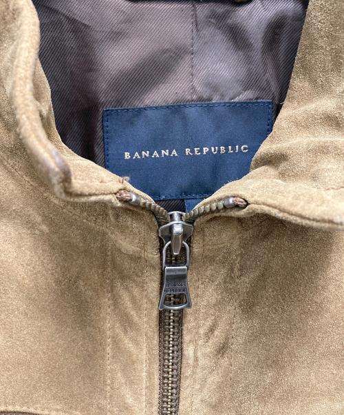 BANANA REPUBLIC（バナナリパブリック）BANANA REPUBLIC (バナナリパブリック) スウェードレザージャケット カーキ サイズ:SIZE Ｓの古着・服飾アイテム