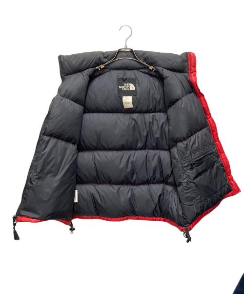 THE NORTH FACE（ザ ノース フェイス）THE NORTH FACE (ザ ノース フェイス) ダウンベスト レッド×ブラック サイズ:SIZE Ｌの古着・服飾アイテム