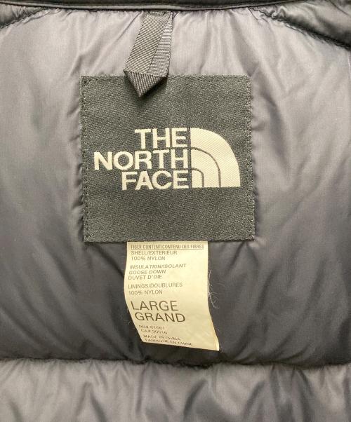 THE NORTH FACE（ザ ノース フェイス）THE NORTH FACE (ザ ノース フェイス) ダウンベスト レッド×ブラック サイズ:SIZE Ｌの古着・服飾アイテム