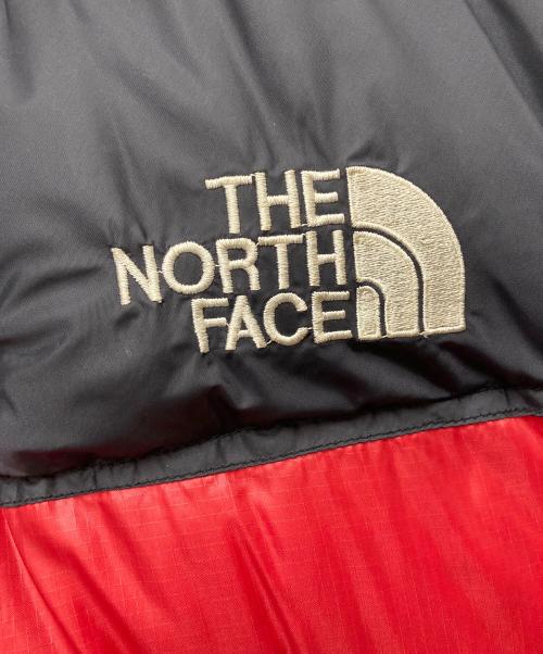 THE NORTH FACE（ザ ノース フェイス）THE NORTH FACE (ザ ノース フェイス) ダウンベスト レッド×ブラック サイズ:SIZE Ｌの古着・服飾アイテム
