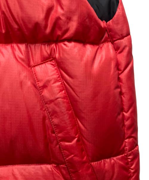 THE NORTH FACE（ザ ノース フェイス）THE NORTH FACE (ザ ノース フェイス) ダウンベスト レッド×ブラック サイズ:SIZE Ｌの古着・服飾アイテム