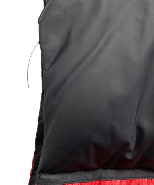 THE NORTH FACE（ザ ノース フェイス）THE NORTH FACE (ザ ノース フェイス) ダウンベスト レッド×ブラック サイズ:SIZE Ｌの古着・服飾アイテム