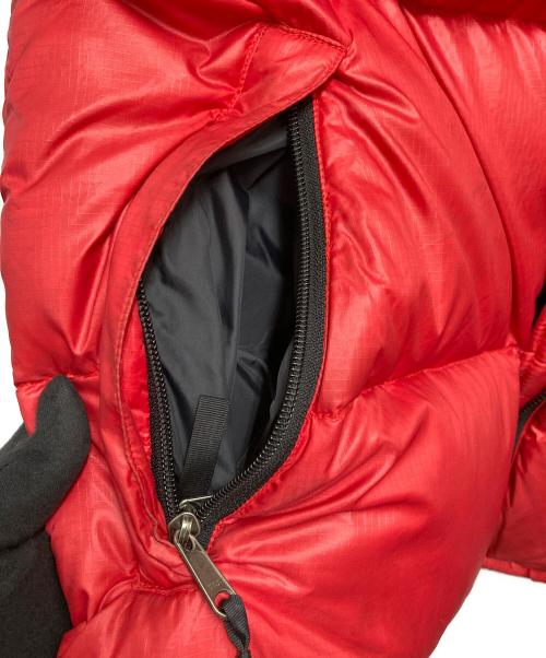 THE NORTH FACE（ザ ノース フェイス）THE NORTH FACE (ザ ノース フェイス) ダウンベスト レッド×ブラック サイズ:SIZE Ｌの古着・服飾アイテム