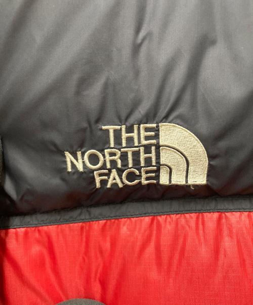 THE NORTH FACE（ザ ノース フェイス）THE NORTH FACE (ザ ノース フェイス) ダウンベスト レッド×ブラック サイズ:SIZE Ｌの古着・服飾アイテム