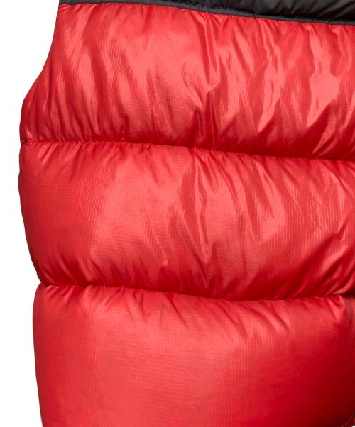 THE NORTH FACE（ザ ノース フェイス）THE NORTH FACE (ザ ノース フェイス) ダウンベスト レッド×ブラック サイズ:SIZE Ｌの古着・服飾アイテム