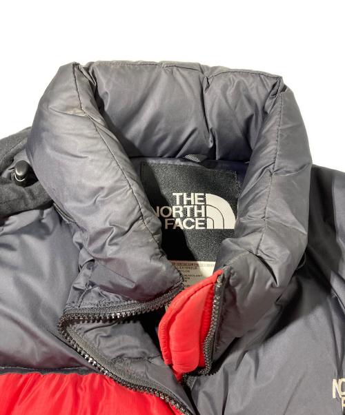 THE NORTH FACE（ザ ノース フェイス）THE NORTH FACE (ザ ノース フェイス) ダウンベスト レッド×ブラック サイズ:SIZE Ｌの古着・服飾アイテム
