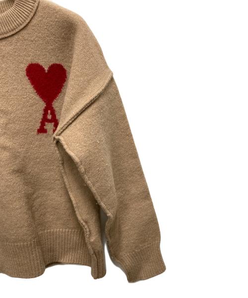 ami（アミ）ami (アミ) 厚手ニット ブラウン サイズ:SIZE Freeの古着・服飾アイテム