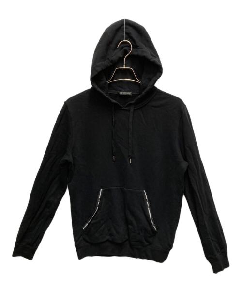 VERSACE（ヴェルサーチ）VERSACE (ヴェルサーチ) プルオーバーパーカー ブラック サイズ:SIZE Sの古着・服飾アイテム