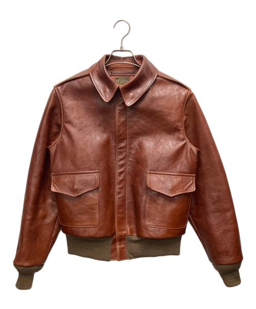 BUZZ RICKSON'S（バズリクソンズ）BUZZ RICKSON'S (バズリクソンズ) A-2フライトジャケット ブラウン サイズ:SIZE 38の古着・服飾アイテム