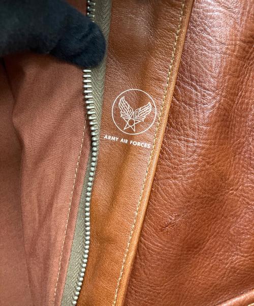 BUZZ RICKSON'S（バズリクソンズ）BUZZ RICKSON'S (バズリクソンズ) A-2フライトジャケット ブラウン サイズ:SIZE 38の古着・服飾アイテム